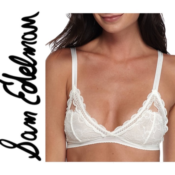Sam Edelman Other - 🍃🖤New Sam Edelman Antique White Lace BraLet